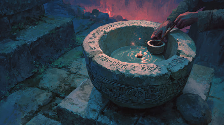 Transit Hygiea Square Natal Chiron Illustration