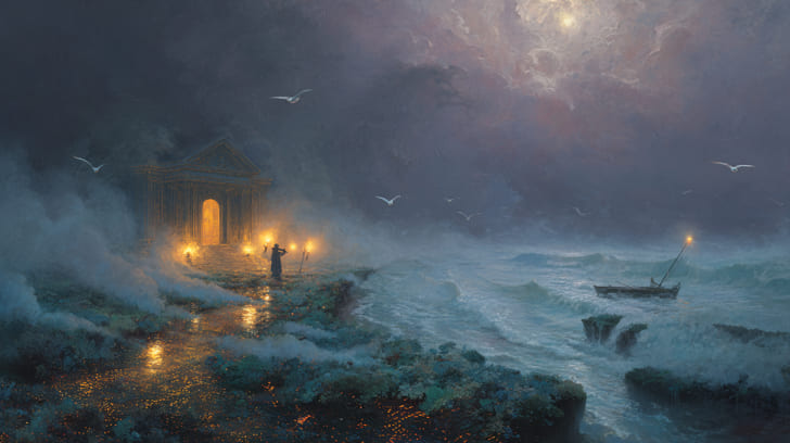 Transit Hygiea Square Natal Neptune Illustration