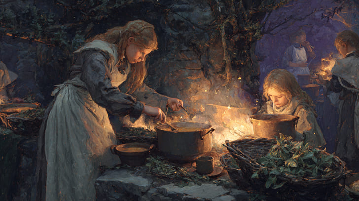 Transit Hygiea Trine Natal Ceres Illustration