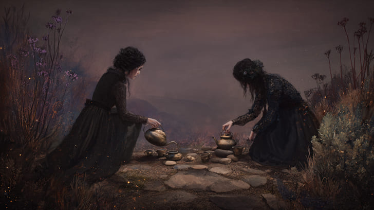 Transit Hygiea Trine Natal Descendant Illustration