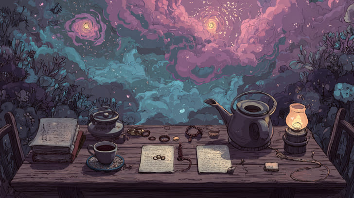 Transit Hygiea Trine Natal Juno Illustration