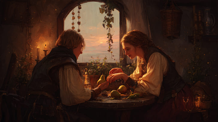 Transit Hygiea Trine Natal Venus Illustration