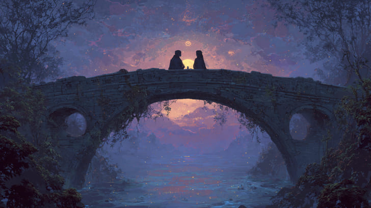 Transit Juno Conjunction Natal Descendant Illustration