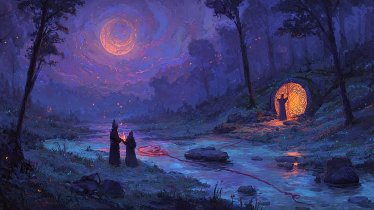 Transit Juno Opposition Natal North Node Illustration