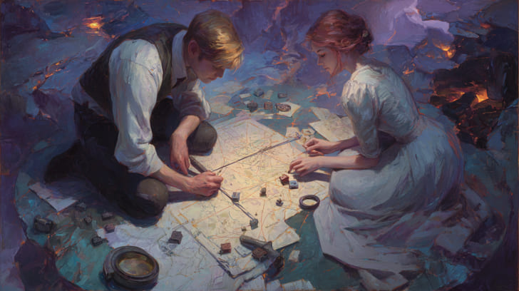 Transit Juno Opposition Natal Pallas Athena Illustration