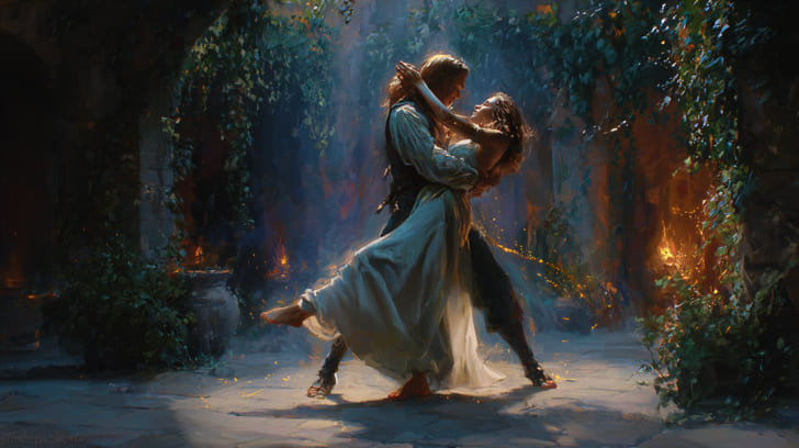 Transit Juno Sextile Natal Eros Illustration