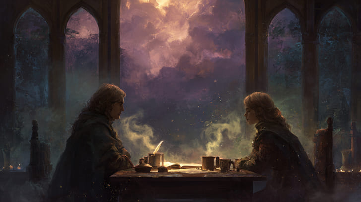 Transit Juno Sextile Natal Mercury Illustration