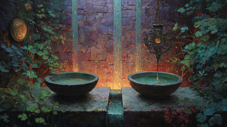 Transit Juno Sextile Natal Part of Fortune Illustration