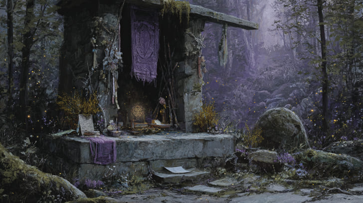 Transit Juno Sextile Natal South Node Illustration