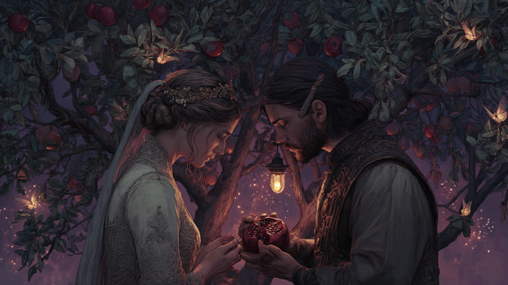 Transit Juno Square Natal Eros Illustration