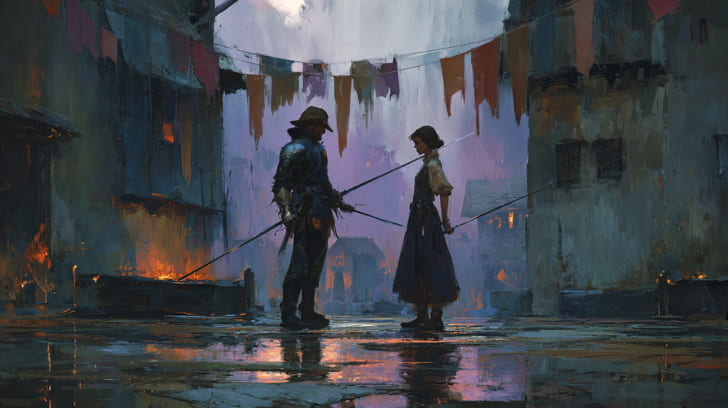 Transit Juno Square Natal Mars Illustration