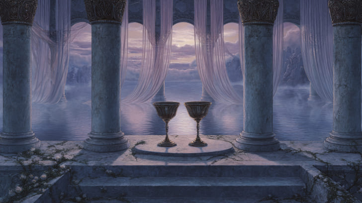 Transit Juno Trine Natal Neptune Illustration