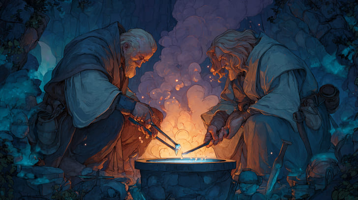 Transit Juno Trine Natal Pluto Illustration