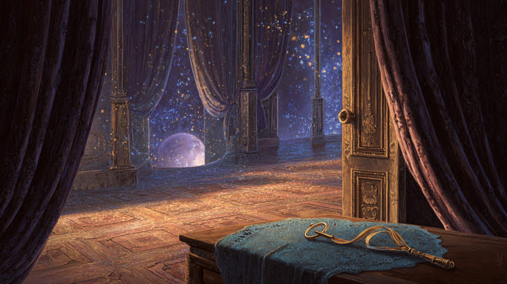 Transit Juno Trine Natal South Node Illustration