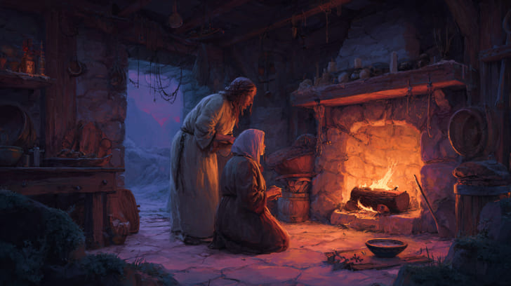 Transit Juno Trine Natal Vesta Illustration