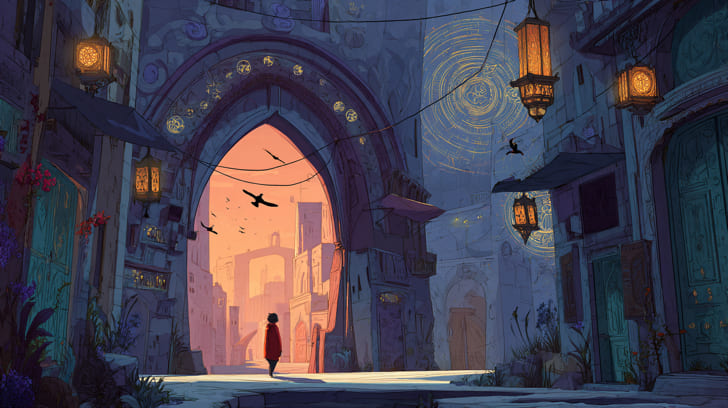 Transit Jupiter Conjunction Natal Ascendant Illustration