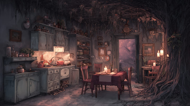 Transit Jupiter Conjunction Natal Imum Coeli Illustration