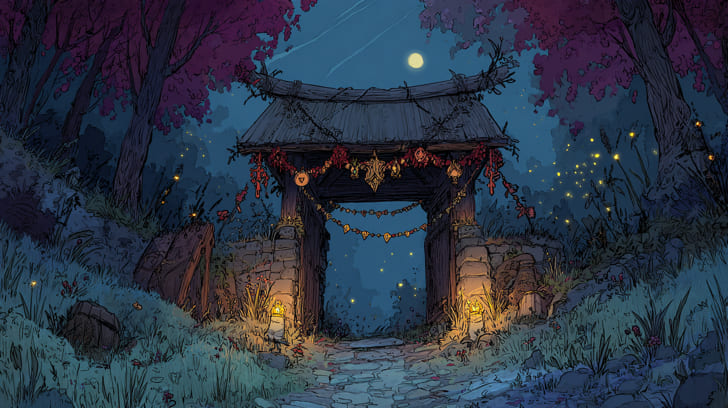 Transit Jupiter Opposition Natal North Node Illustration