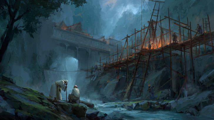 Transit Jupiter Opposition Natal Saturn Illustration