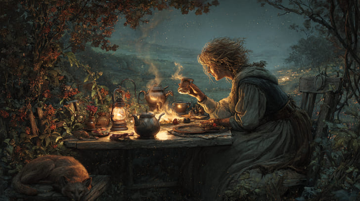 Transit Jupiter Sextile Natal Lilith Illustration