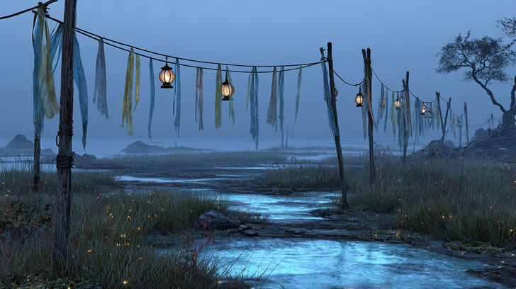 Transit Jupiter Sextile Natal Neptune Illustration