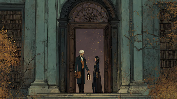 Transit Jupiter Sextile Natal Vertex Illustration