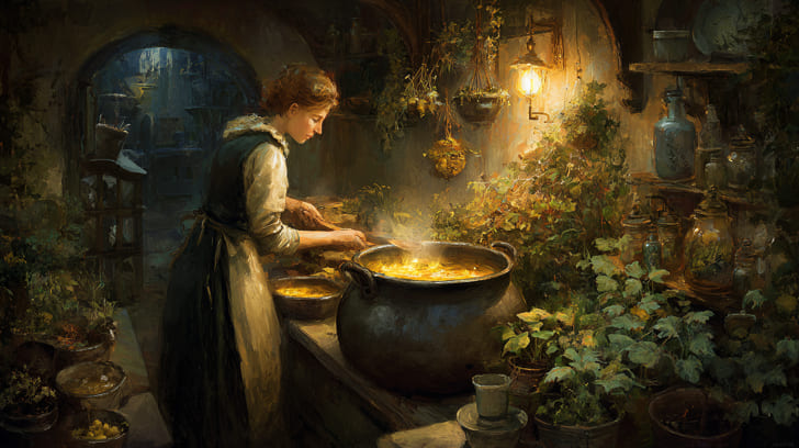 Transit Jupiter Square Natal Ceres Illustration