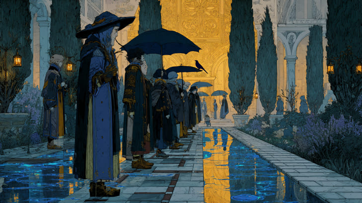 Transit Jupiter Square Natal Lilith Illustration