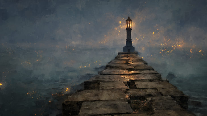 Transit Jupiter Square Natal Neptune Illustration