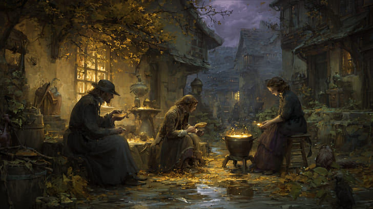 Transit Jupiter Trine Natal Chiron Illustration