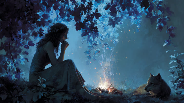 Transit Jupiter Trine Natal Lilith Illustration