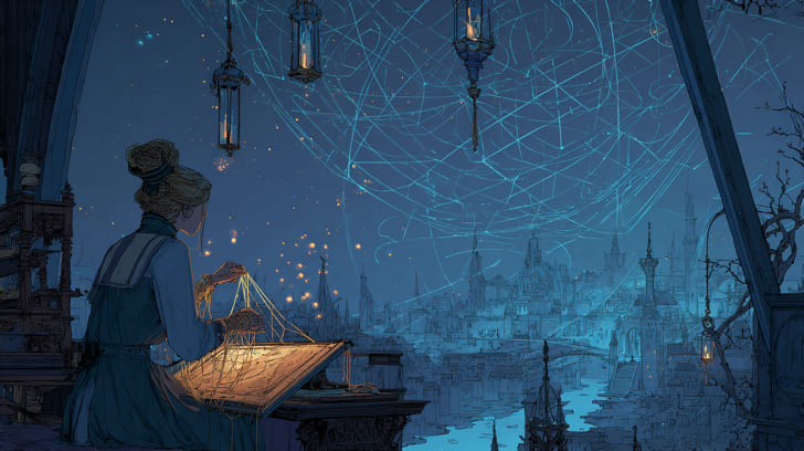 Transit Jupiter Trine Natal Pallas Athena Illustration