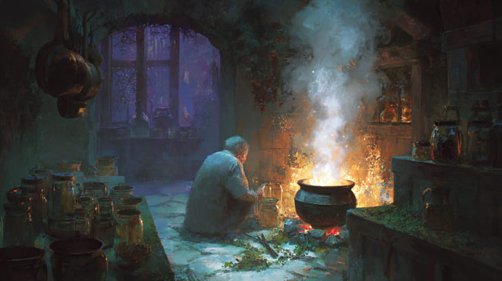 Transit Jupiter Trine Natal Vesta Illustration