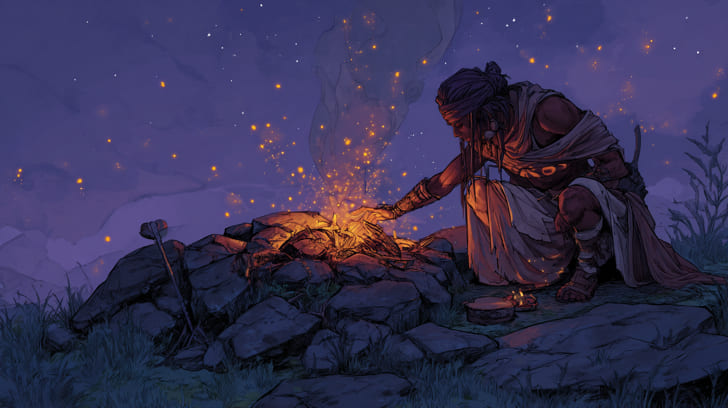 Transit Lilith Conjunction Natal Chiron Illustration