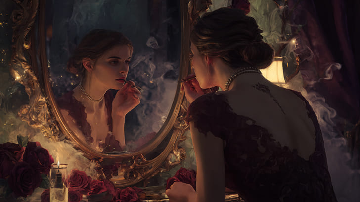 Transit Lilith Conjunction Natal Venus Illustration