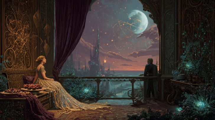 Transit Lilith Opposition Natal Eros Illustration