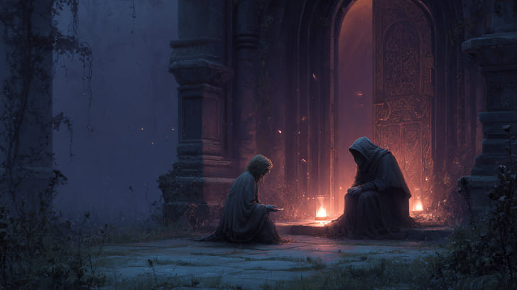 Transit Lilith Opposition Natal Saturn Illustration