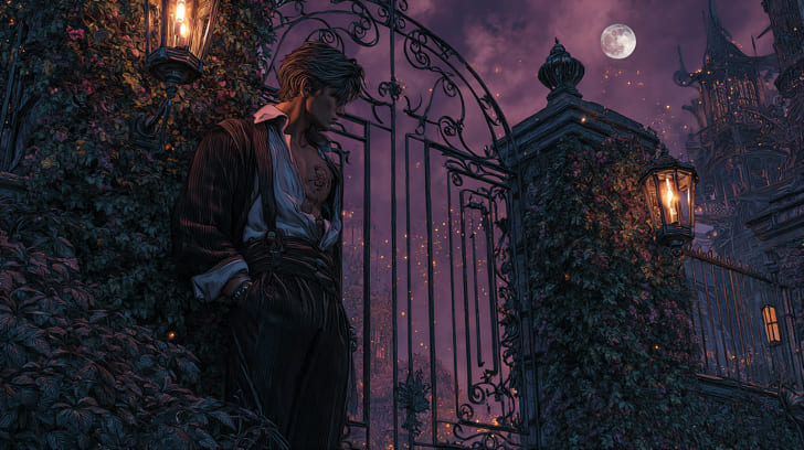 Transit Lilith Sextile Natal Ascendant Illustration