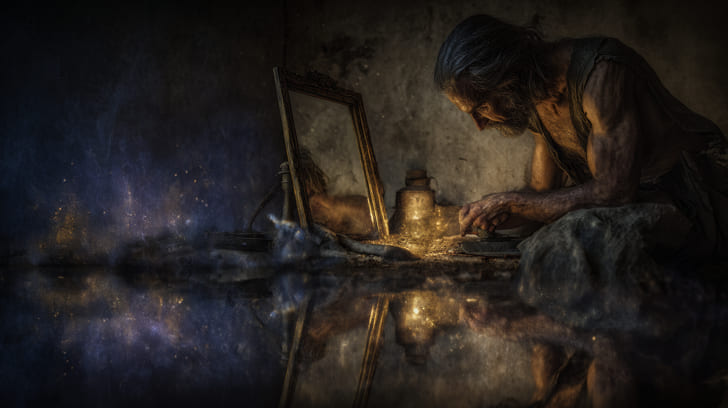 Transit Lilith Sextile Natal Chiron Illustration