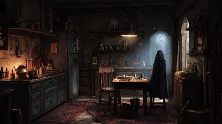 Transit Lilith Sextile Natal Imum Coeli Illustration