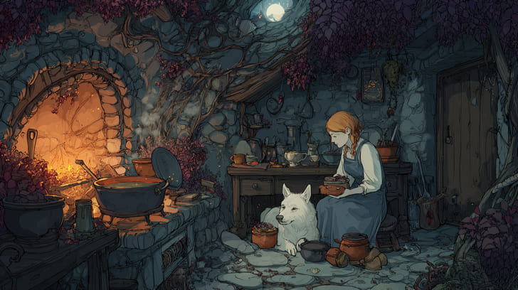 Transit Lilith Square Natal Ceres Illustration