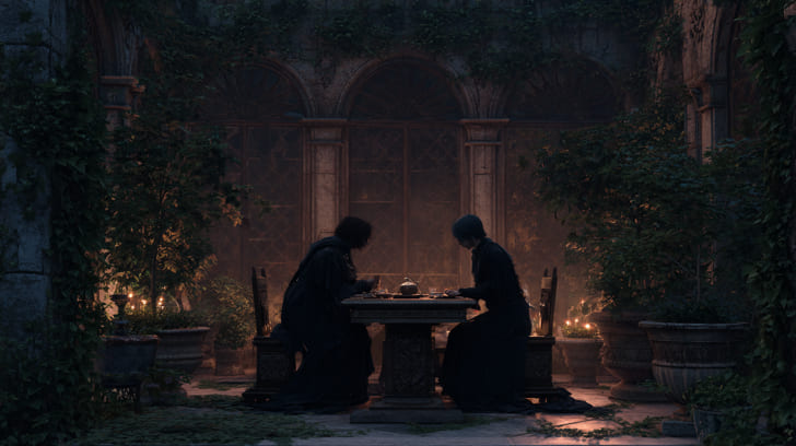 Transit Lilith Square Natal Descendant Illustration