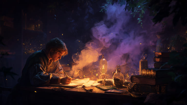 Transit Lilith Square Natal Mercury Illustration