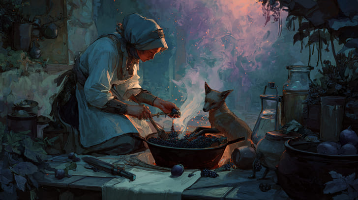 Transit Lilith Trine Natal Ceres Illustration