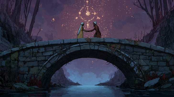 Transit Lilith Trine Natal Descendant Illustration