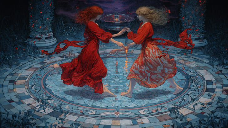 Transit Lilith Trine Natal Eros Illustration