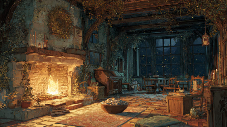 Transit Lilith Trine Natal Imum Coeli Illustration