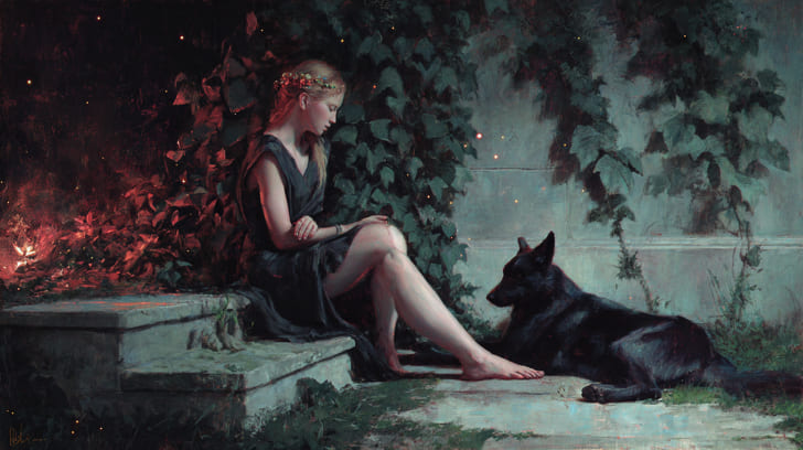 Transit Lilith Trine Natal Lilith Illustration