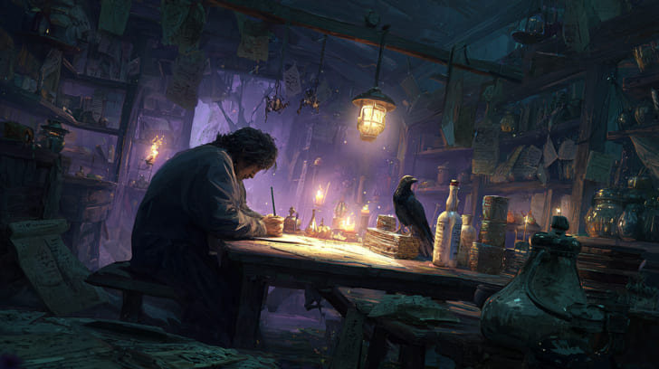 Transit Lilith Trine Natal Mercury Illustration