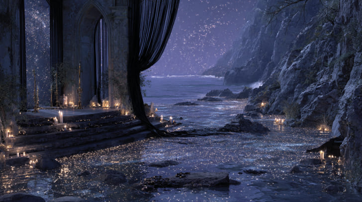 Transit Lilith Trine Natal Neptune Illustration